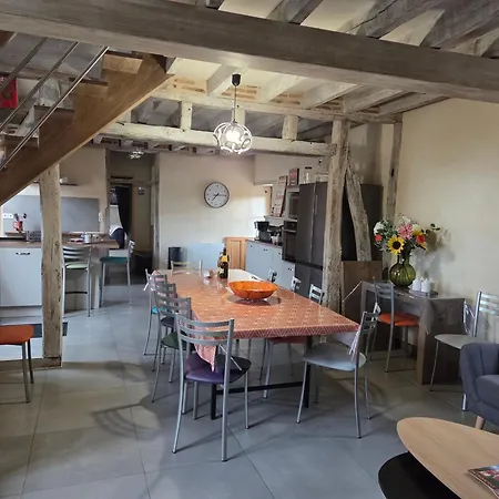 Longere Sarthoise Renovee, A 20 Min Du Mans, 4 Chambres, Poele A Granules, Parking Prive Landhuis Connerré